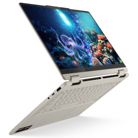 Лаптоп LENOVO Yoga 7 2-in-1 AMD Ryzen AI 5 340, 14 инча, WUXGA OLED, 400N, Touch HDR, 24GB DDR5, 1TB SSD, Windows 11 Home