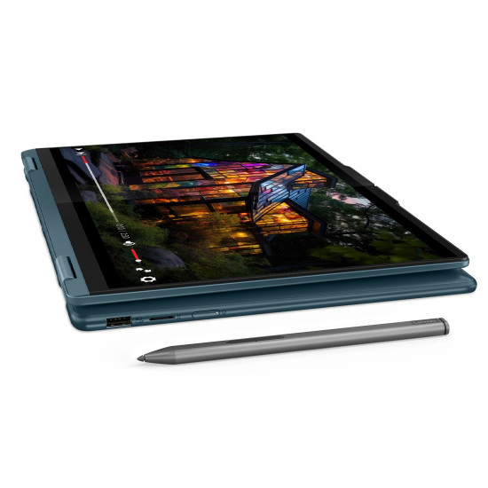 Лаптоп LENOVO Yoga 7 2-в-1, Intel Core Ultra 7 155U, 14 инча, WUXGA, тъч, 16GB DDR5, 1TB SSD, Windows 11 Home + Pen