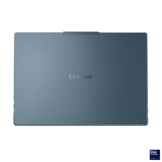 Лаптоп Lenovo Yoga Pro 9, Intel Core Ultra 7 255H, 16 инча 2.8K OLED 500N 120Hz, 64GB DDR5x, 2TB SSD, RTX5070 8GB, Windows 11 Home, Tidal Teal