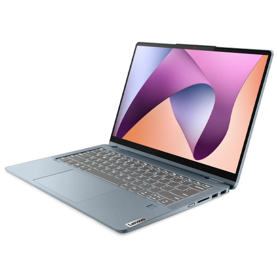 Лаптоп LENOVO Flex 5, AMD Ryzen 5 7530U, 14 инча, 16GB DDR4, 512GB SSD, Windows 11 Home, Син