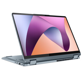 Лаптоп LENOVO Flex 5, AMD Ryzen 5 7530U, 14 инча, 16GB DDR4, 512GB SSD, Windows 11 Home, Син