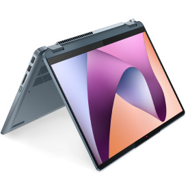 Лаптоп LENOVO Flex 5, AMD Ryzen 5 7530U, 14 инча, 16GB DDR4, 512GB SSD, Windows 11 Home, Син