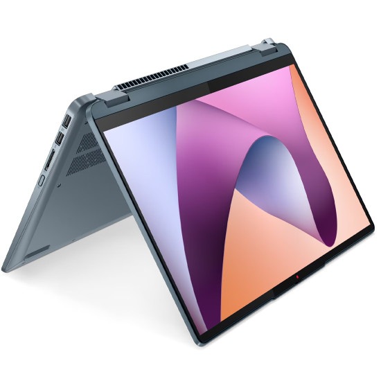 Лаптоп LENOVO Flex 5, AMD Ryzen 5 7530U, 14 инча, 16GB DDR4, 512GB SSD, Windows 11 Home, Син