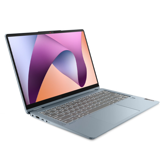 Лаптоп LENOVO Flex 5, AMD Ryzen 5 7530U, 14 инча, 16GB DDR4, 512GB SSD, Windows 11 Home, Син