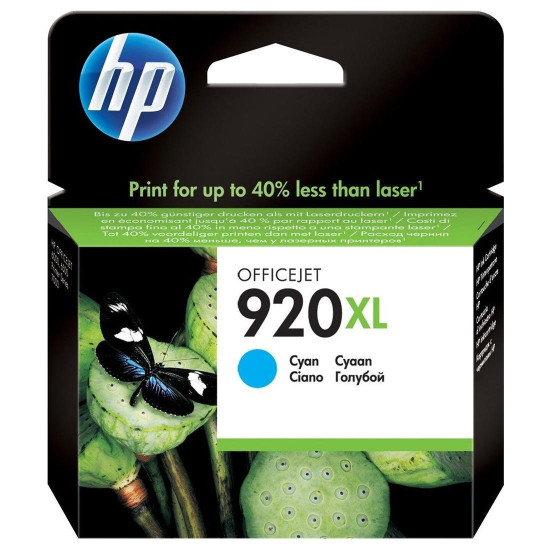 Мастило HP 920XL, CD972AE, Cyan