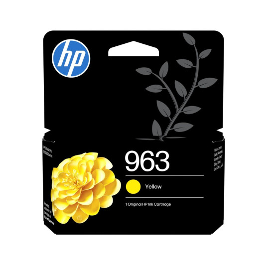 Мастило HP 963 Original, Yellow