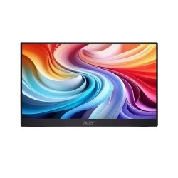 Монитор ACER Portable PM161QB1bmiuux, 15.6 инча, LED IPS, 16:9, FHD, 60 Hz, HDMI 1.4, 2 x USB Type-C