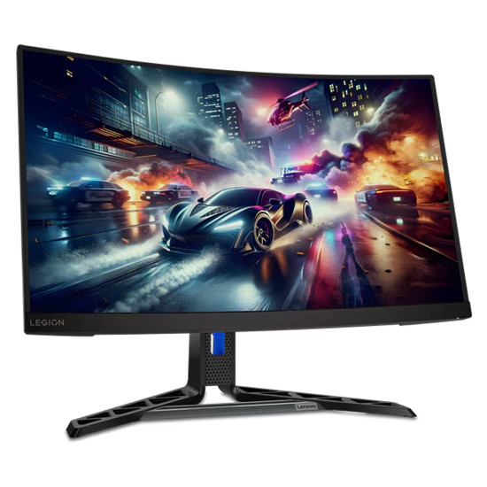 Монитор LENOVO R27qc-30, 27 инча, VA QHD, 180Hz, 0.5ms, HDMI2.1, DP, USB Type-C, USB HUB