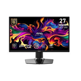 Монитор MSI MAG 272QP QD-OLED X24 Gaming, 26.5 инча, WQHD 2560 x 1440, 240 Hz, 0.03 ms, G-SYNC Compatible, AMD FreeSync Premium