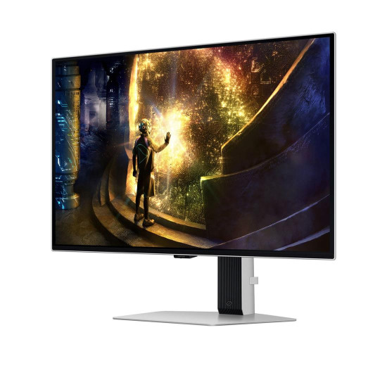Монитор Samsung Odyssey OLED G6 G61SD, 27.0 инча, QHD 2560x1440, OLED, 240Hz, 0.03ms, HDR10+, FreeSync Premium Pro, HDMI 2.1, DisplayPort, USB