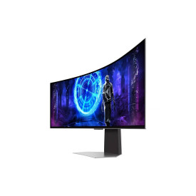 Монитор Samsung Odyssey OLED G9 G95SD, 49 инча, OLED, Dual QHD, 240Hz, 0.03ms, AMD FreeSync Premium Pro, DisplayHDR True Black 400