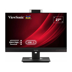 Монитор VIEWSONIC VG2756V-2K, 27 инча, 16:9, 1920x1080, IPS, с уебкамера, HDMI, DisplayPort, USB