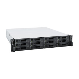 NAS устройство Synology RackStation RS2423RP+, 12-bay, AMD Ryzen V1780B, 8GB RAM, 2x RJ-45 1GbE LAN, 1x RJ-45 10GbE LAN, 2x USB 3.2