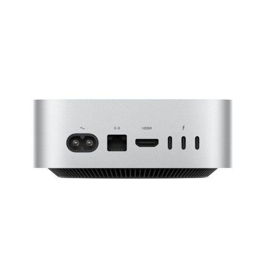 Настолен компютър APPLE Mac mini, M4 chip, 10-core CPU, 10-core GPU, 24GB, 512GB SSD