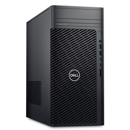Настолен компютър Dell Precision 3680 Tower, Intel Core i7-14700, 16GB DDR5, 512GB SSD, NVIDIA T1000 8GB, Windows 11 Pro