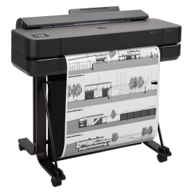 Плотер HP DesignJet T650, 24 инча, LFP, 2025, цветен Ink-Jet, Roll A1, 61.0cmx91.4m, 2400x1200dpi, USB, LAN, Wi-Fi, Cutter
