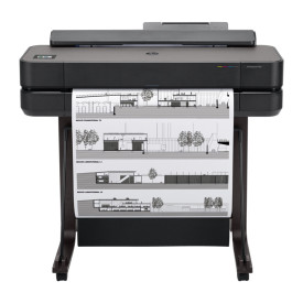 Плотер HP DesignJet T650, 24 инча, LFP, 2025, цветен Ink-Jet, Roll A1, 61.0cmx91.4m, 2400x1200dpi, USB, LAN, Wi-Fi, Cutter