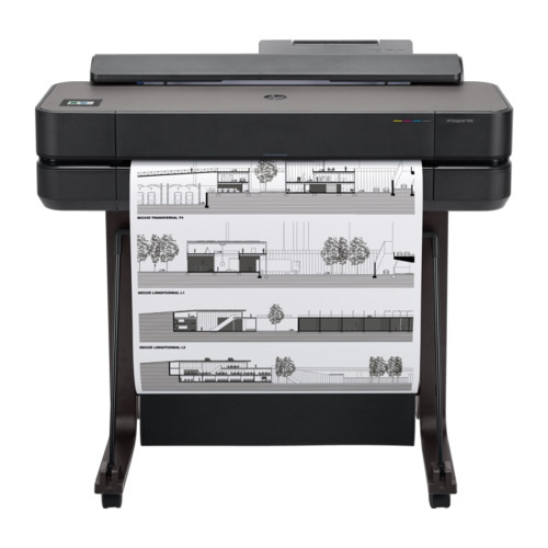 Плотер HP DesignJet T650, 24 инча, LFP, 2025, цветен Ink-Jet, Roll A1, 61.0cmx91.4m, 2400x1200dpi, USB, LAN, Wi-Fi, Cutter
