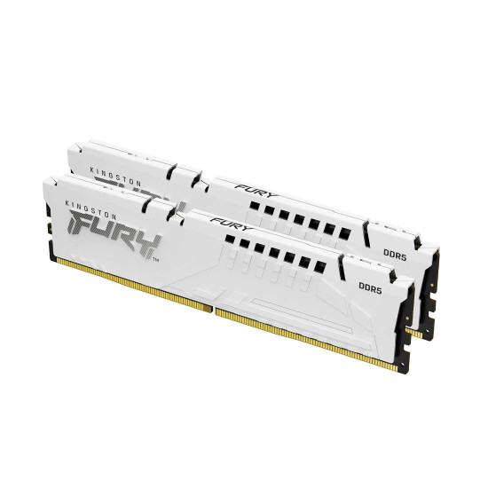 RAM памет Kingston FURY Beast RGB, 64GB, 2х32GB, DDR5, 5600MHz, CL30, 1.25V, 2x32GB, UDIMM, Intel XMP, AMD EXPO, Kit of 2