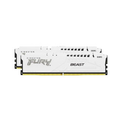 RAM памет Kingston FURY Beast RGB, 64GB, 2х32GB, DDR5, 5600MHz, CL30, 1.25V, 2x32GB, UDIMM, Intel XMP, AMD EXPO, Kit of 2