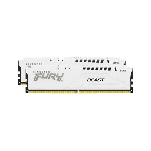 RAM памет Kingston FURY Beast RGB, 64GB, 2х32GB, DDR5, 5600MHz, CL30, 1.25V, 2x32GB, UDIMM, Intel XMP, AMD EXPO, Kit of 2