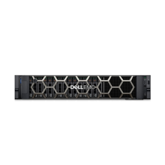 Сървър Dell PowerEdge R550, Xeon Silver 4309Y, 2.8GHz, 8C/16T, 16GB DDR4, 480GB SSD, PERC H755, 8 x 3.5 инча SAS/SATA hot-plug, Broadcom 10GbE SFP+, 1Gb LOM, Dual 1100W PSU, TPM 2.0, 2U Rack