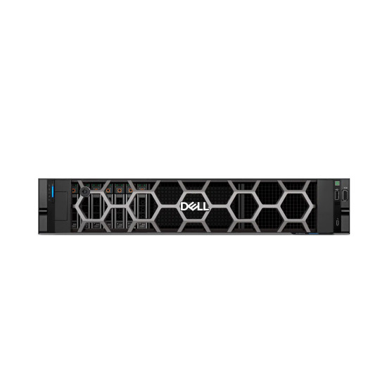Сървър Dell PowerEdge R760XS, Intel Xeon Silver 4514Y, 2.0GHz-3.4GHz, 30MB кеш, 16 ядра, 32 нишки, 32GB DDR5 5200MHz RDIMM, 480GB SSD, Dual 700W PSU, 1U Rack
