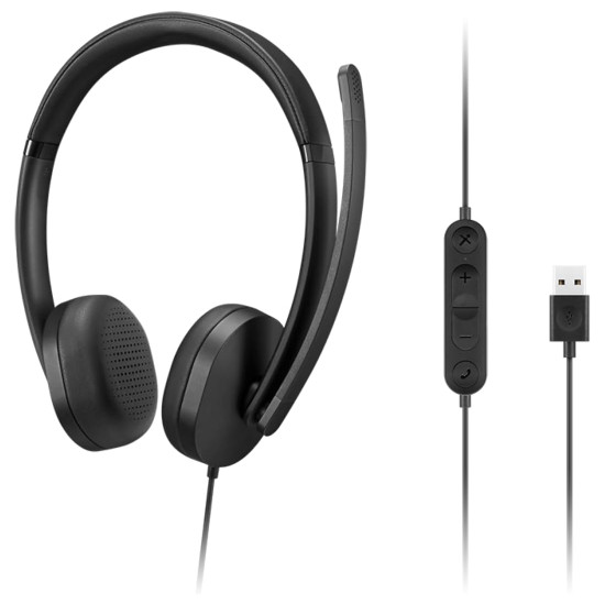 Слушалки LENOVO USB-A Wired Stereo Headset Gen 2