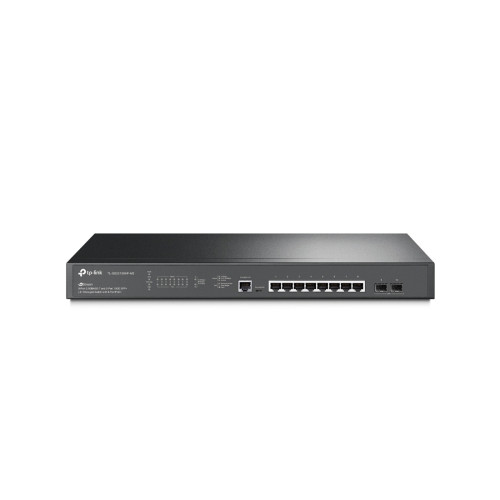 Суич TP-Link TL-SG3210XHP-M2, 8 порта 2.5GBASE-T, 2 порта 10GE SFP+, PoE+, Easy Smart, Omada SDN