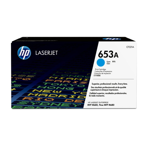 Тонер касета HP 653A, CF321A, Cyan
