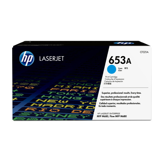 Тонер касета HP 653A, CF321A, Cyan