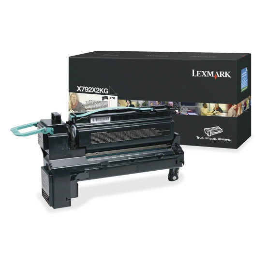 Тонер касета LEXMARK X792, X792X2KG, Black
