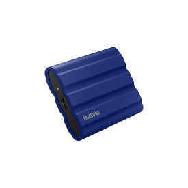 Външен SSD диск SAMSUNG T7 Shield 1TB, USB 3.2 Gen 2, IP65, син
