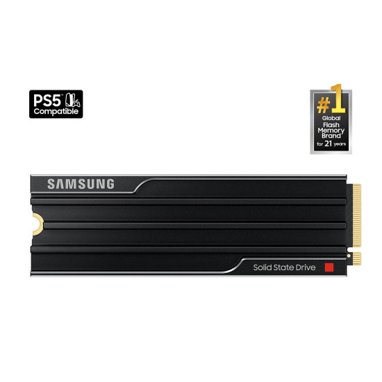 Вътрешен SSD диск SAMSUNG 9100 PRO, Heatsink, NVMe, M.2, 4TB, PCIe 5.0, 14.800 MB/s Read, 13.400 MB/s Write