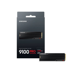 Вътрешен SSD диск SAMSUNG 9100 PRO, Heatsink, NVMe, M.2, 4TB, PCIe 5.0, 14.800 MB/s Read, 13.400 MB/s Write
