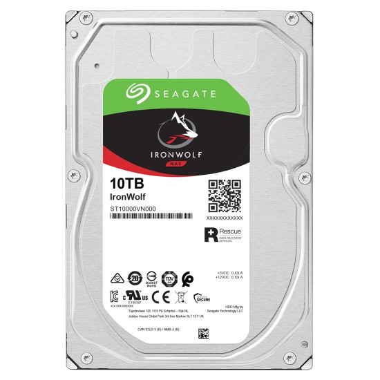 Вътрешен твърд диск SEAGATE Ironwolf 10TB (ST10000VN000)