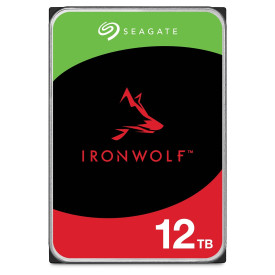 Вътрешен твърд диск SEAGATE IronWolf NAS HDD, 12TB, 7200rpm, 256MB кеш, 3.5 инча - (4 броя)