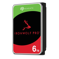 Вътрешен твърд диск SEAGATE Ironwolf PRO Enterprise NAS 6TB, 7200rpm, 6Gb/s SATA, 256MB, 8.9cm, 3.5 инча