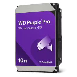 Вътрешен твърд диск WESTERN DIGITAL Purple Pro 10TB, SATA 6Gb/s, HDD, 3.5 инча, 7200rpm, 256MB Cache