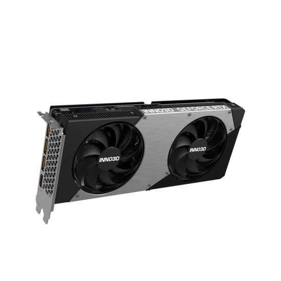 Видеокарта Inno3D GeForce RTX 5060 Ti Twin X2, 8GB, GDDR7, 128-bit, 4608 CUDA ядра, PCIe 5.0