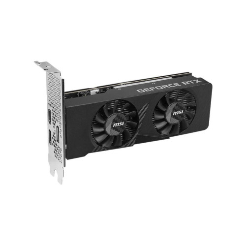 Видеокарта MSI GeForce RTX 3050 LP E 6G OC, 2 x HDMI, 1 x DisplayPort, 2 вентилатора, ATX