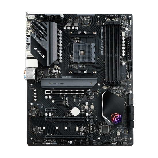 Дънна платка ASRock B550 PG RIPTIDE, AM4, DDR4, 6xSATA, 2xM.2, ATX