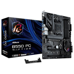 Дънна платка ASRock B550 PG RIPTIDE, AM4, DDR4, 6xSATA, 2xM.2, ATX