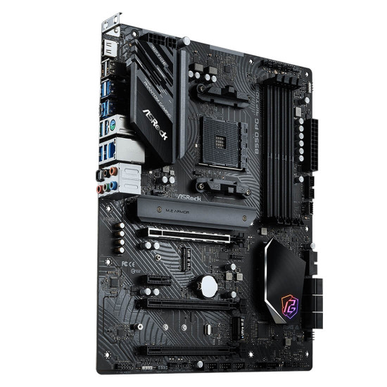 Дънна платка ASRock B550 PG RIPTIDE, AM4, DDR4, 6xSATA, 2xM.2, ATX