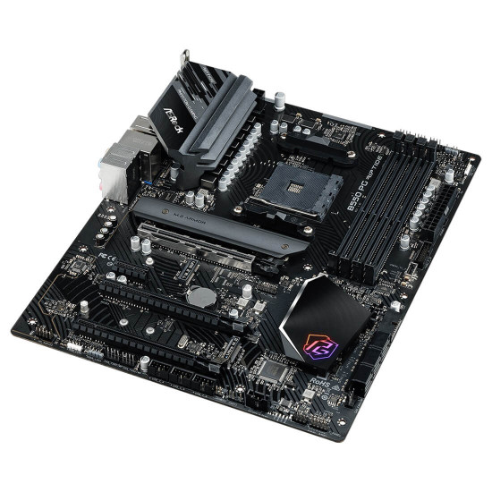 Дънна платка ASRock B550 PG RIPTIDE, AM4, DDR4, 6xSATA, 2xM.2, ATX