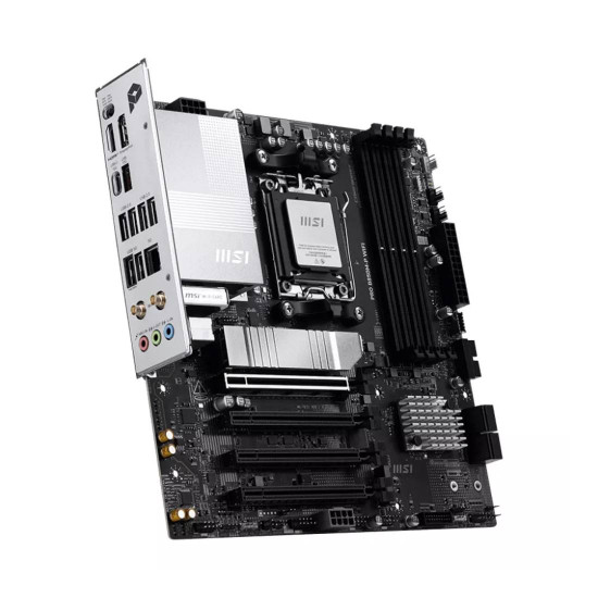 Дънна платка ASRock B850 Rock WiFi 7, AM5, 4 x DDR5, Bluetooth, Wi-Fi, ATX