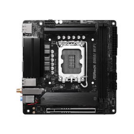 Дънна платка ASRock B860I WiFi, Mini ITX, LGA1851, 2x DDR5, Intel B860