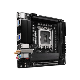 Дънна платка ASRock B860I WiFi, Mini ITX, LGA1851, 2x DDR5, Intel B860
