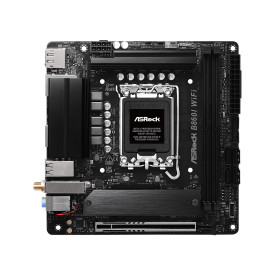 Дънна платка ASRock B860I WiFi, Mini ITX, LGA1851, 2x DDR5, Intel B860