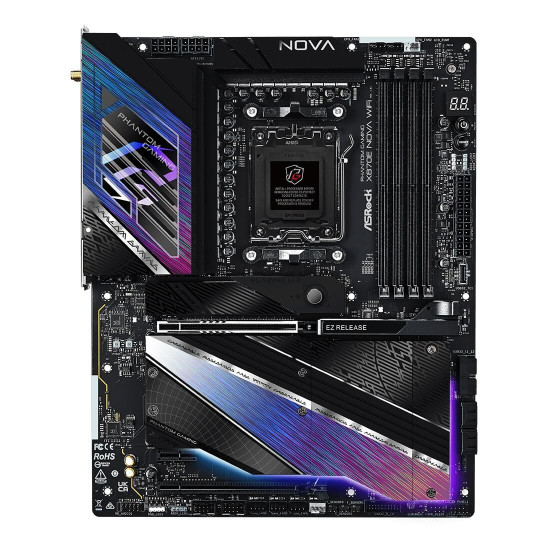 Дънна платка ASRock X870E Nova Wi-Fi, AM5, 4x DDR5, 1x PCIe 5.0 x16